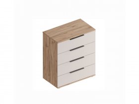 Комод с ящиками Сицилия (дуб альпийский/тефия) в Ачинске - achinsk.mebel-nsk.ru | фото