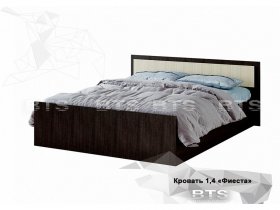 Кровать двуспальная 1,4м LIGHT Фиеста (BTS) в Ачинске - achinsk.mebel-nsk.ru | фото