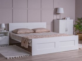 Кровать двуспальная 1,6м Сириус в Ачинске - achinsk.mebel-nsk.ru | фото