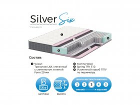 Матрас Silver Six в Ачинске - achinsk.mebel-nsk.ru | фото