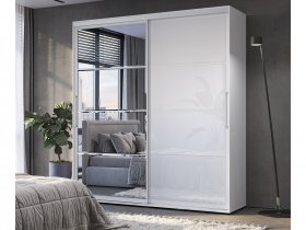 Шкаф-купе Крафт-6 2,0м (белый) в Ачинске - achinsk.mebel-nsk.ru | фото