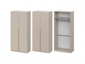 Шкаф ШК-100 Эккервуд (меланж) в Ачинске - achinsk.mebel-nsk.ru | фото