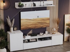Стенка «Сильвия» (белый ясень) в Ачинске - achinsk.mebel-nsk.ru | фото